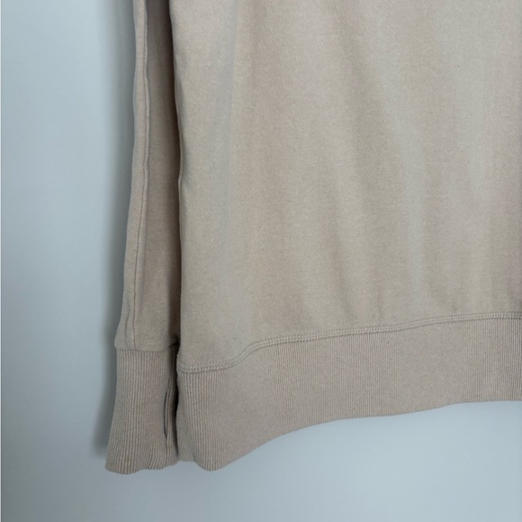 Sweaty Betty After Class Fleece Longsleeve Tan Cream Color Size XXS - Picture 8 of 10